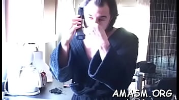 Astounding hottie gets body caressed