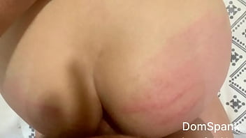 Asian teen cutie mouth fucked spanked and anal lesson to make her obedient girl full video in red