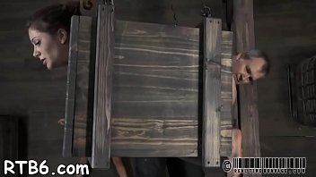 Tossed up cutie is punished