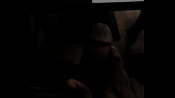 Masturbating on couch