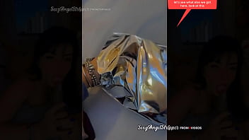 Public store fittng room trying on haul sexy outfits hot latina bbc toy blowjob