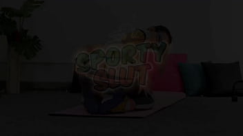 What a beautiful cameltoe on this petite babe in tight leggings