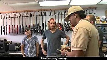 Sexy natural chick trades cash for some rough sex 20