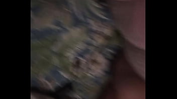 Teaseing her pussy with my dick