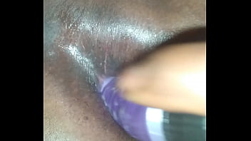 Making her ass cream