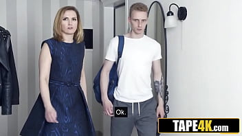 Fucking gorgeous mature tutor for failing him at the exam