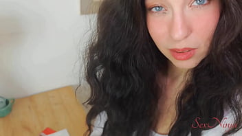 A tantaly consultant allows me to test their sex dolls and her pussy