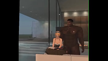 Black muscle bull fucking