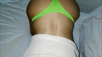 Thong with semen dirty girl