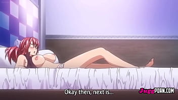 A nymphomaniac with huge tits enjoys sex at a beach house