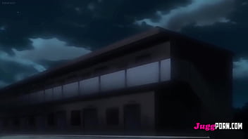 A nymphomaniac with huge tits enjoys sex at a beach house