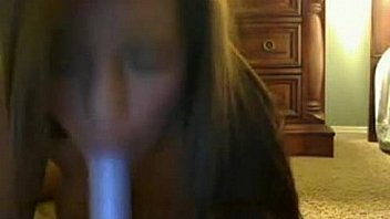 Beautiful busty cam girl masturbating