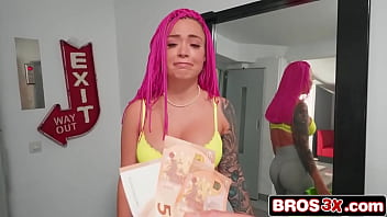 Pink Haired Russian Immigrant Paid To Strip And Slam In Wild Anal Fuck thumbnail