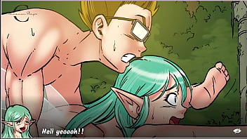 Harem big tittied milf gets slammed