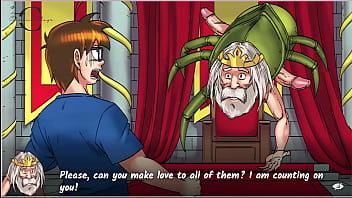 Harem big tittied milf gets slammed