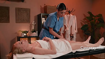 Rubbing shoulders massage turned sexual