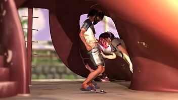 Student stuck in hole