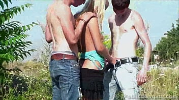 Insane public cute blonde teen gangbang Insane public cute blonde teen gangbang