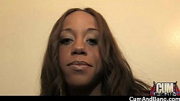 Black girl sucks many white cocks in redneck group 15