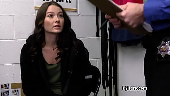 Busted with a bag full of stolen items