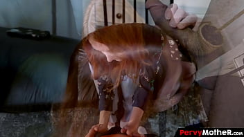 Strawberry milf figures out she has to fuck her stepson