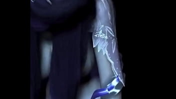 Huge boobs orgasm 3d