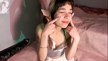 Bonneyuwu 7 11 elfa chupa dildo