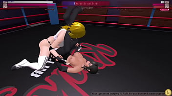 Tiffany laurence vs gawthicc kyfc sexfight strap on sex fight game video match lesbian