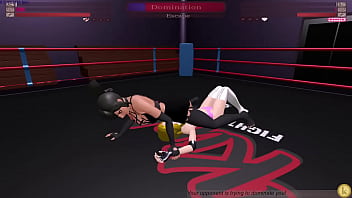 Tiffany laurence vs gawthicc kyfc sexfight strap on sex fight game video match lesbian