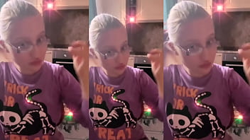 Asmr hair brush to ponytail