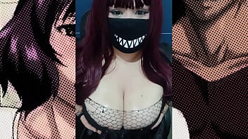 Hentai tits irl ivy adventure playing with small and big dildo