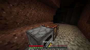 Minecraftero rompe su pico 2 veces en la mina Minecraftero rompe su pico 2 veces en la mina