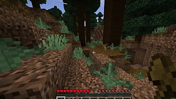 Minecraftero rompe su pico 2 veces en la mina