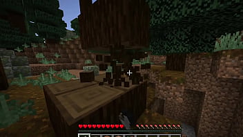Minecraftero rompe su pico 2 veces en la mina