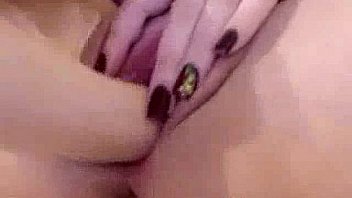 Horny chick laboriously hammers her slot with toy cock