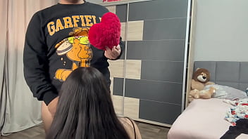 My step sister showed me what she can do i was very surprised hot