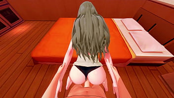 Mizuki nakahara gets fucked hard all night in the hotel room lycoris recoil hentai