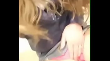 Asian slut fucked in both holes