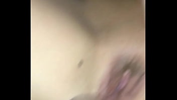 Spreading girlfriends wet pussy