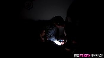 Sexy redhead sneaks in a smash with stepdaddy myra moans mypervyfamily