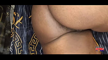 Ebony oily massage my wet pussy granding his hands