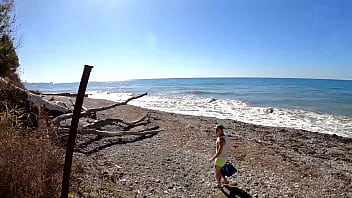 Pick up dp outdoor anal fuck katty west on sea