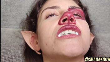 Body transformed into a horny werewolf woman fantasies feet