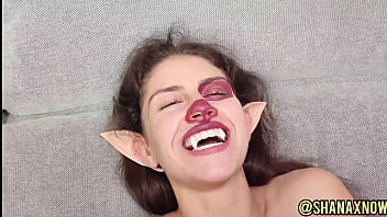 Body transformed into a horny werewolf woman fantasies feet