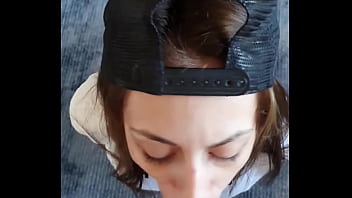 Bts candie cross’s pre production quick blowjob and cum swallow behind the scenes