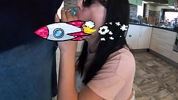 Milfycalla ep 109 stepmom is cheatingin this video i was cleaning the kitchen and the neighbor came to say hello #amate