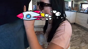 Milfycalla ep 109 stepmom is cheatingin this video i was cleaning the kitchen and the neighbor came to say hello #amate