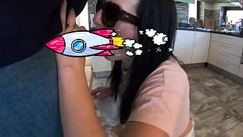 Milfycalla ep 109 stepmom is cheatingin this video i was cleaning the kitchen and the neighbor came to say hello #amate