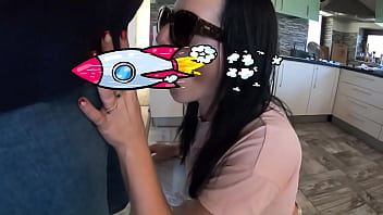 Milfycalla ep 109 stepmom is cheatingin this video i was cleaning the kitchen and the neighbor came to say hello #amate