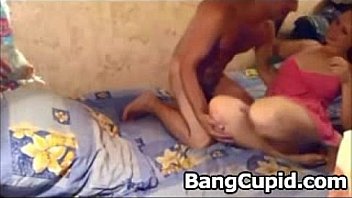 Brunette wife gets fingered and fucked